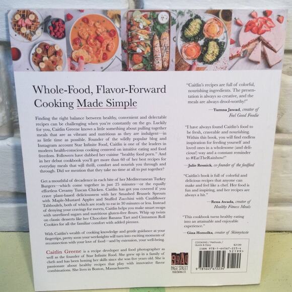 Just Eat Real Food cookbook Caitlin Greene - Picture 2 of 2